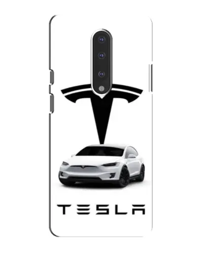 Чехол для OnePlus 7 с картинкой «Tesla White Style» Чехол для OnePlus 7 с картинкой «Tesla White Style»