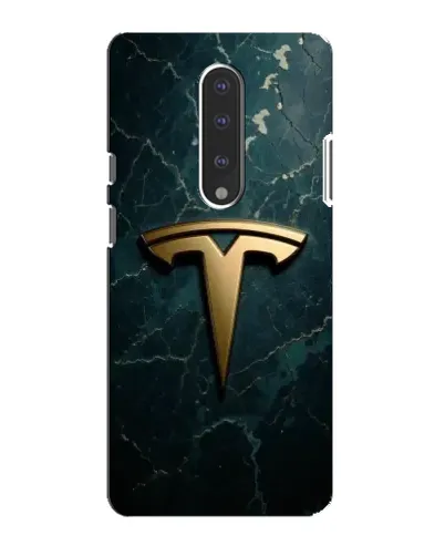 Чехол для OnePlus 7 с картинкой «Мраморная Tesla Gold» Чехол для OnePlus 7 с картинкой «Мраморная Tesla Gold»