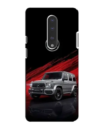 Чохол для OnePlus 7 з картинкою «Mercedes G-Class червоний»