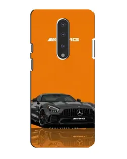 Чохол для OnePlus 7 з картинкою «Помаранчевий Mercedes AMG»