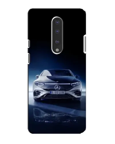 Чохол для OnePlus 7 з картинкою «Нічний Mercedes EQ»