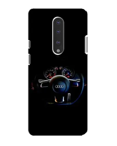 Чохол для OnePlus 7 з картинкою «Салон Audi — кермо»
