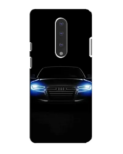 Чохол для OnePlus 7 з картинкою «Audi в неоні»