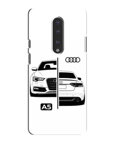 Чохол для OnePlus 7 з картинкою «Audi — контрастний дизайн»