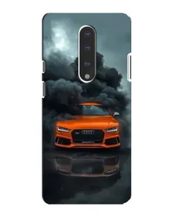 Чохол для OnePlus 7 з картинкою «Audi у хмарах диму»