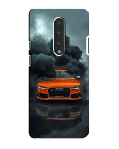 Чохол для OnePlus 7 з картинкою «Audi у хмарах диму»