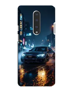 Чохол для OnePlus 7 з картинкою «Нічне місто та Audi»