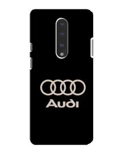 Чохол для OnePlus 7 з картинкою «Audi — золотий логотип»
