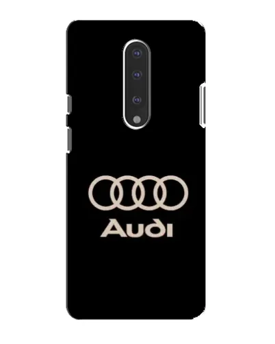 Чохол для OnePlus 7 з картинкою «Audi — золотий логотип»