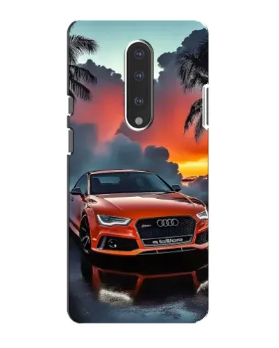 Чохол для OnePlus 7 з картинкою «Audi — захід сонця»