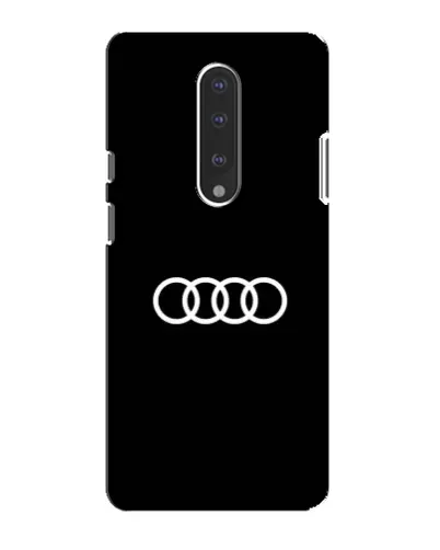 Чохол для OnePlus 7 з картинкою «Audi White Logo»