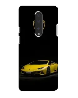 Чохол для OnePlus 7 з картинкою «Lamborghini жовтий акцент»