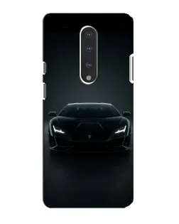 Чохол для OnePlus 7 з картинкою «Чорний Lamborghini Aventador»