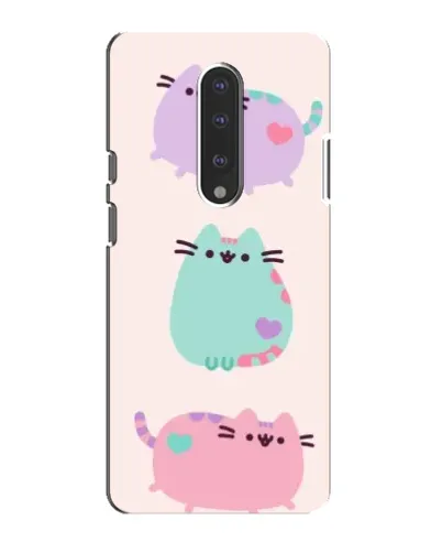 Чехол для OnePlus 7 с картинкой «Pusheen трио» Чехол для OnePlus 7 с картинкой «Pusheen трио»