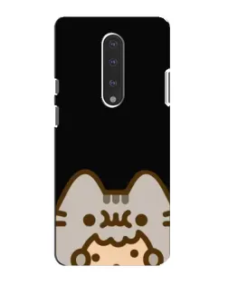Чехол для OnePlus 7 с картинкой «Пушин на черном»
