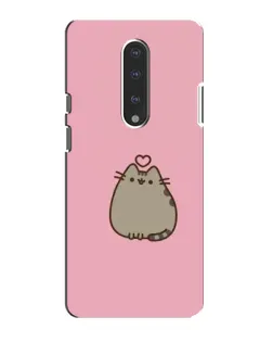 Чехол для OnePlus 7 с картинкой «Pusheen сердце»