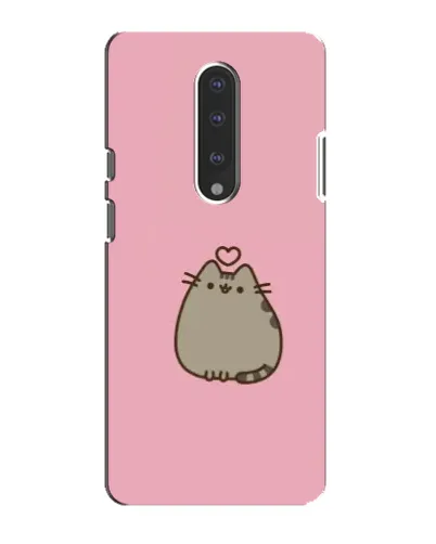 Чехол для OnePlus 7 с картинкой «Pusheen сердце» Чехол для OnePlus 7 с картинкой «Pusheen сердце»