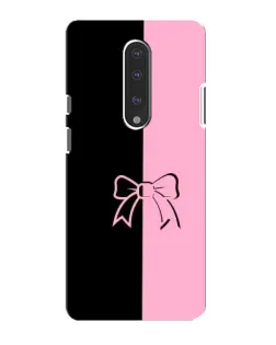 Чехол для OnePlus 7 с картинкой «Половинки банта»