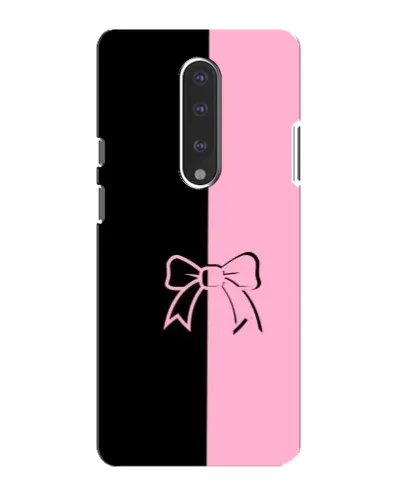 Чехол для OnePlus 7 с картинкой «Половинки банта»