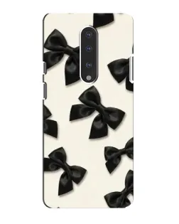 Чехол для OnePlus 7 с картинкой «Черные бантики»