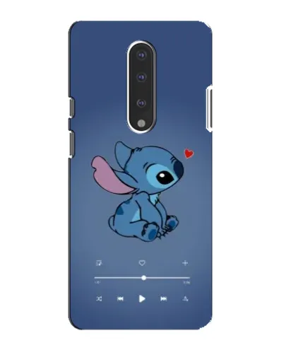 Чехол для OnePlus 7 с картинкой «Музыкальный Stitch»