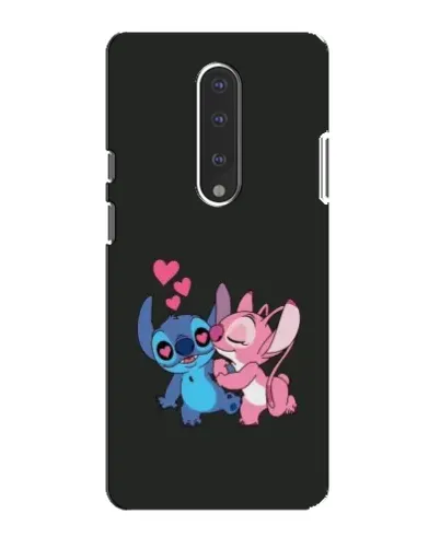 Чехол для OnePlus 7 с картинкой «Анжел целует Стича»