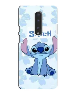 Чехол для OnePlus 7 с картинкой «Stitch среди цветов»