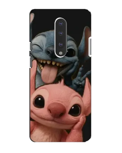 Чехол для OnePlus 7 с картинкой «Стич и Ангел»