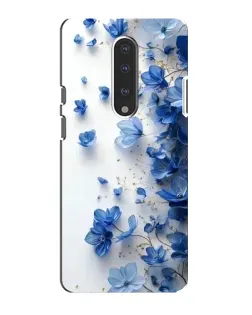 Чехол для OnePlus 7 с картинкой «Голубой цветочный каскад» Чехол для OnePlus 7 с картинкой «Голубой цветочный каскад»