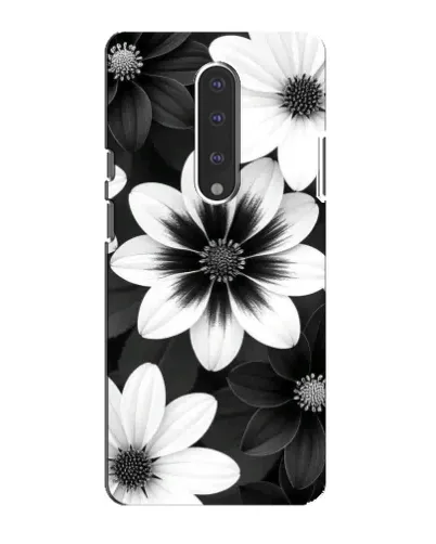 Чехол для OnePlus 7 с картинкой «Монохромные астры» Чехол для OnePlus 7 с картинкой «Монохромные астры»