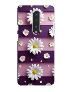 Чехол для OnePlus 7 с картинкой «Ромашки на фиолетовом» Чехол для OnePlus 7 с картинкой «Ромашки на фиолетовом»