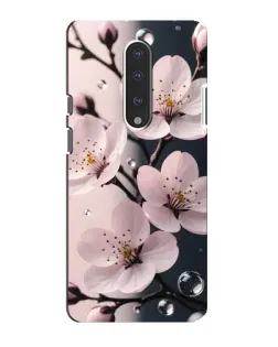 Чехол для OnePlus 7 с картинкой «Нежная сакура и капли» Чехол для OnePlus 7 с картинкой «Нежная сакура и капли»