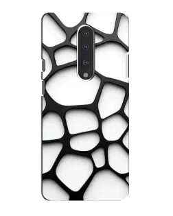 Чехол для OnePlus 7 с картинкой «Белая объемная сетка» Чехол для OnePlus 7 с картинкой «Белая объемная сетка»
