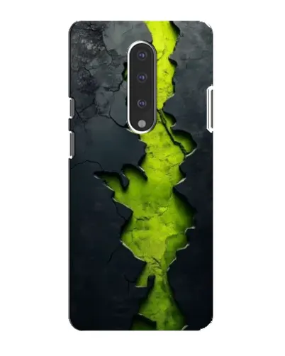 Чехол для OnePlus 7 с картинкой «Салатовый разлом скалы» Чехол для OnePlus 7 с картинкой «Салатовый разлом скалы»