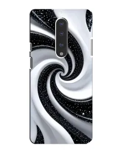 Чехол для OnePlus 7 с картинкой «Черно-белая спираль» Чехол для OnePlus 7 с картинкой «Черно-белая спираль»