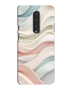 Чехол для OnePlus 7 с картинкой «Пастельные нежные волны»