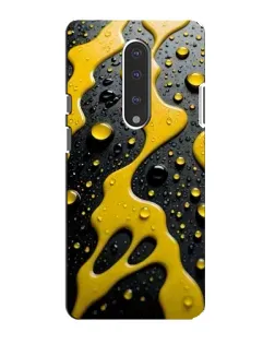 Чехол для OnePlus 7 с картинкой «Жидкое желтое золото»