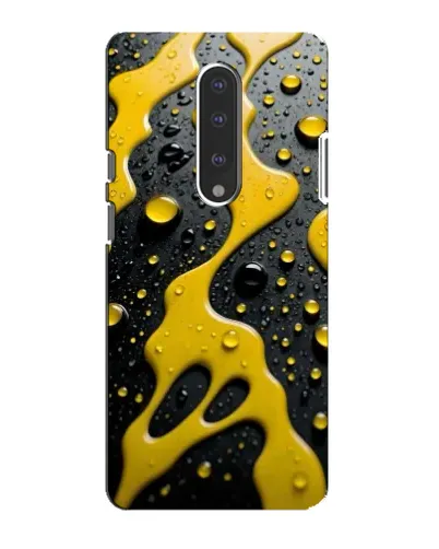 Чехол для OnePlus 7 с картинкой «Жидкое желтое золото» Чехол для OnePlus 7 с картинкой «Жидкое желтое золото»