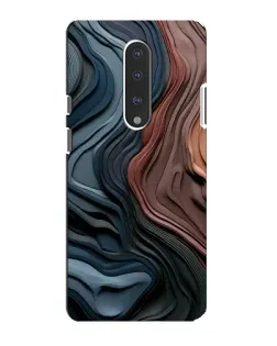 Чехол для OnePlus 7 с картинкой «Цветные волны каньона»