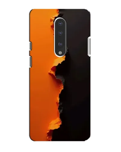Чехол для OnePlus 7 с картинкой «Оранжевый разлом» Чехол для OnePlus 7 с картинкой «Оранжевый разлом»