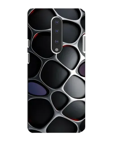 Чехол для OnePlus 7 с картинкой «Объемная темная решетка» Чехол для OnePlus 7 с картинкой «Объемная темная решетка»