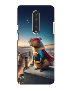 Чехол для OnePlus 7 с картинкой «Капи-мен супергерой»