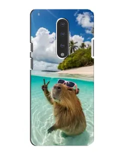 Чехол для OnePlus 7 с картинкой «Капибара на море»