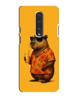 Чехол для OnePlus 7 с картинкой «Капибара на отдыхе»