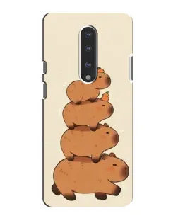 Чехол для OnePlus 7 с картинкой «Башня из капибар»