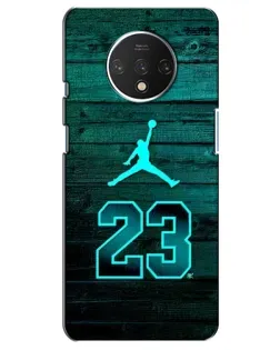 Чохол для OnePlus 7T з картинкою «Jordan Cyan 23»