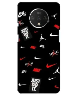 Чохол для OnePlus 7T з картинкою «Nike Mix Pattern»