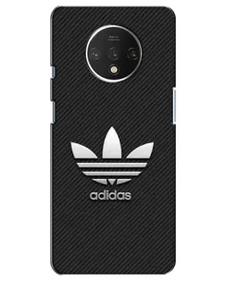 Чохол для OnePlus 7T з картинкою «Adidas Карбонова текстура»