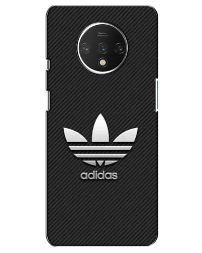 Чохол для OnePlus 7T з картинкою «Adidas Карбонова текстура»