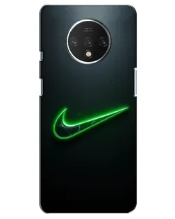 Чохол для OnePlus 7T з картинкою «Неоновий контур Nike» Чохол для OnePlus 7T з картинкою «Неоновий контур Nike»